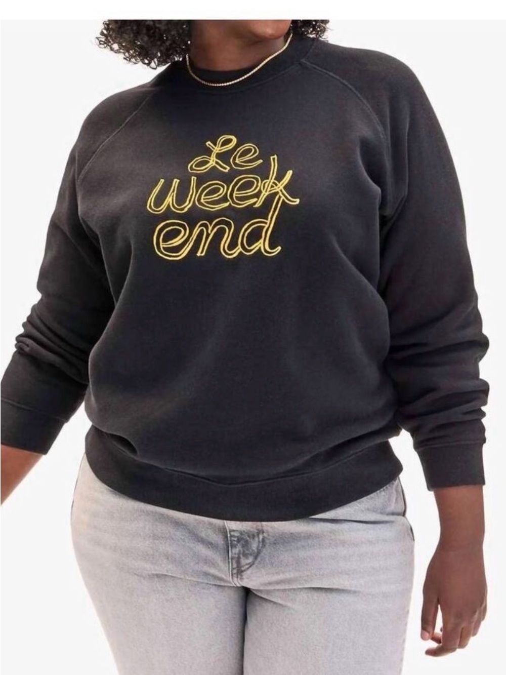 Clare V Le Weekend Sweatshirt